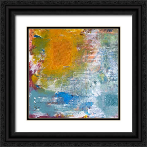 Paint Tray I Black Ornate Wood Framed Art Print with Double Matting by Youngstrom, Kent