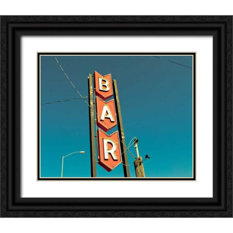 Vintage Retail III Black Ornate Wood Framed Art Print with Double Matting by Recapturist