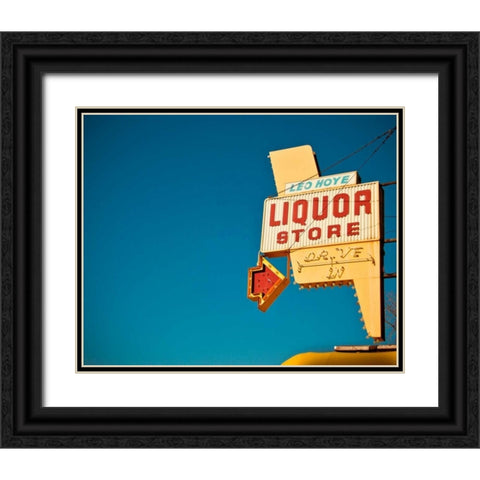 Vintage Retail IV Black Ornate Wood Framed Art Print with Double Matting by Recapturist