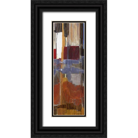 Rock III Black Ornate Wood Framed Art Print with Double Matting by Burghardt, James