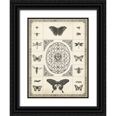 Natures Memento I Black Ornate Wood Framed Art Print with Double Matting by Vision Studio