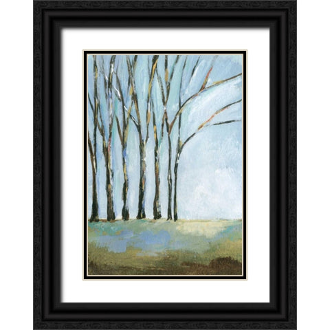What Love Is Black Ornate Wood Framed Art Print with Double Matting by Long, Christina