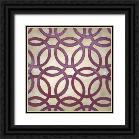 Classical Symmetry IV Black Ornate Wood Framed Art Print with Double Matting by Zarris, Chariklia