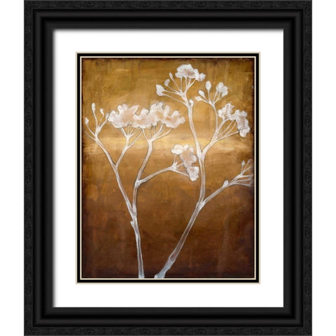 Sunset Silhouette I Black Ornate Wood Framed Art Print with Double Matting by Goldberger, Jennifer