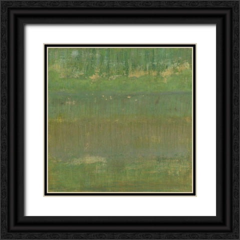Marsh Light II Black Ornate Wood Framed Art Print with Double Matting by Holland, Julie