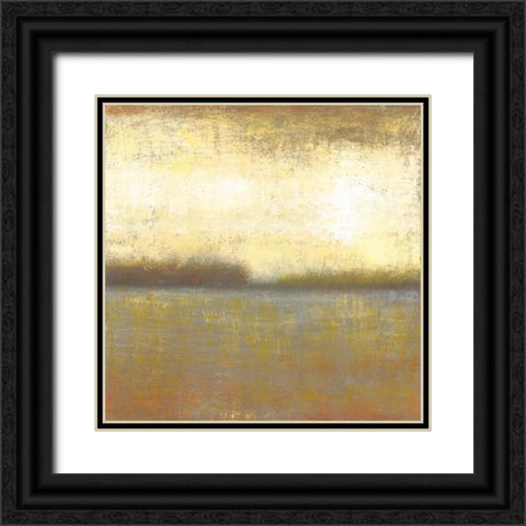 Citron Lake II Black Ornate Wood Framed Art Print with Double Matting by Wyatt Jr., Norman