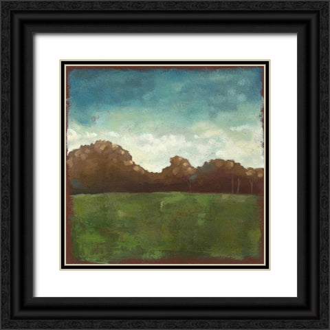 Rural Retreat IX Black Ornate Wood Framed Art Print with Double Matting by Zarris, Chariklia