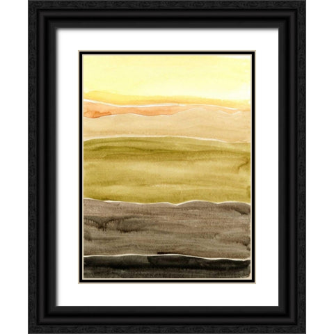 Sun Dance II Black Ornate Wood Framed Art Print with Double Matting by Ludwig, Alicia