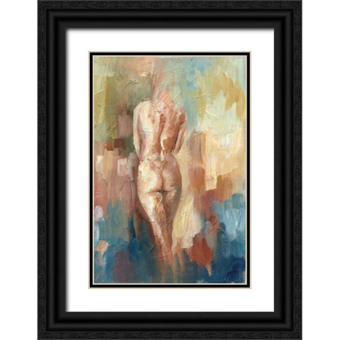 Amanda I Black Ornate Wood Framed Art Print with Double Matting by Harper, Ethan