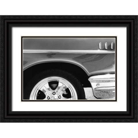 Classic Detail IV Black Ornate Wood Framed Art Print with Double Matting by DeNardo, Laura