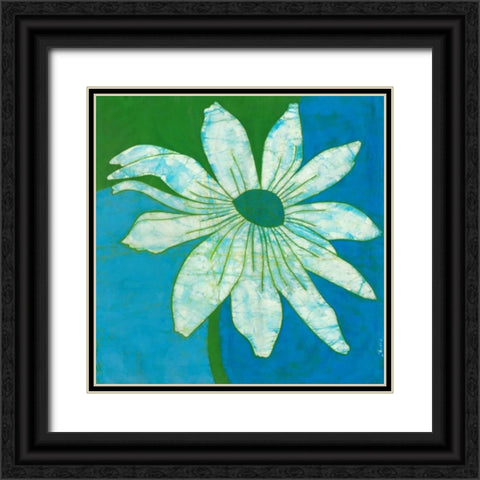Monterey White Black Ornate Wood Framed Art Print with Double Matting by Davis, Andrea