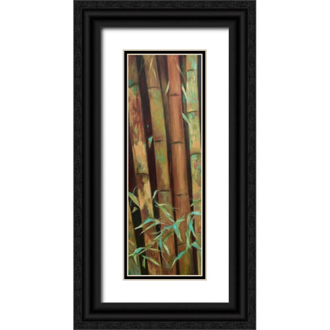 Bamboo Finale I Black Ornate Wood Framed Art Print with Double Matting by Wilkins, Suzanne