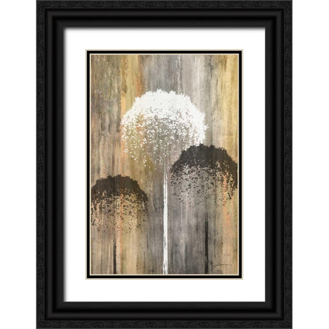 Rustic Garden I Black Ornate Wood Framed Art Print with Double Matting by Burghardt, James