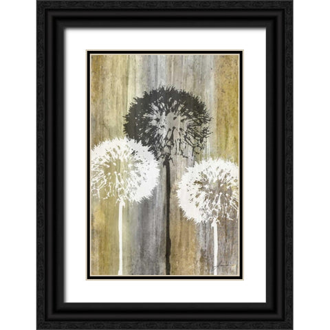 Rustic Garden II Black Ornate Wood Framed Art Print with Double Matting by Burghardt, James