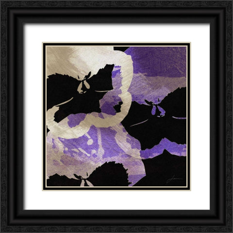 Bloomer Tiles VII Black Ornate Wood Framed Art Print with Double Matting by Burghardt, James