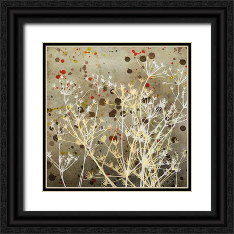 Weeds II Black Ornate Wood Framed Art Print with Double Matting by Burghardt, James
