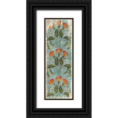 Club Nouveau III Black Ornate Wood Framed Art Print with Double Matting by Higby, Jason
