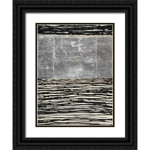 Shine a Light II Black Ornate Wood Framed Art Print with Double Matting by Avondet, Natalie