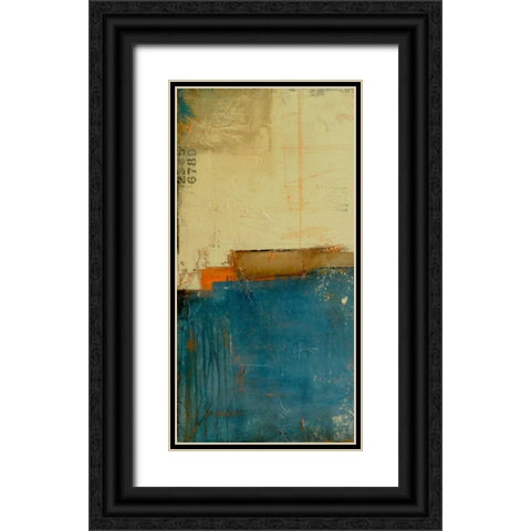 Backward Mile I Black Ornate Wood Framed Art Print with Double Matting by Ashley, Erin