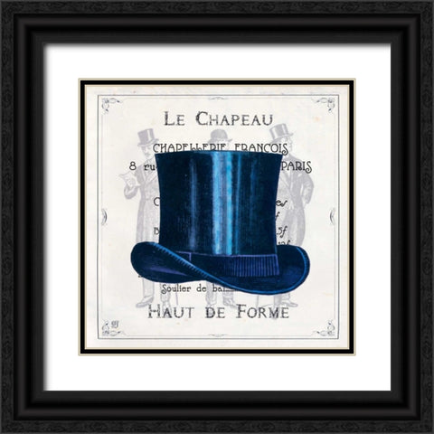 Haute Couture V Black Ornate Wood Framed Art Print with Double Matting by Joyner, Ginny