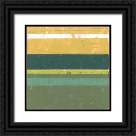 Precipice III Black Ornate Wood Framed Art Print with Double Matting by Goldberger, Jennifer