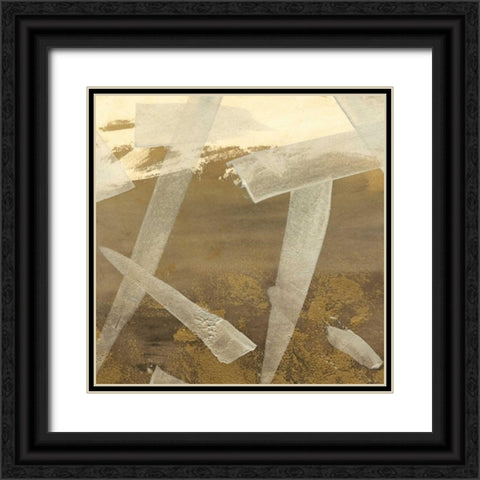 Golden Rule VI Black Ornate Wood Framed Art Print with Double Matting by Meagher, Megan