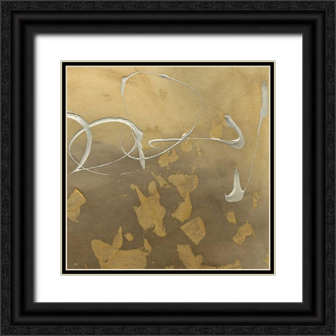 Golden Rule VIII Black Ornate Wood Framed Art Print with Double Matting by Meagher, Megan