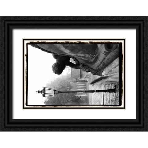 Glimpses of Prague I Black Ornate Wood Framed Art Print with Double Matting by DeNardo, Laura