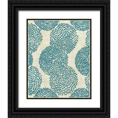 Four Sisters IV Black Ornate Wood Framed Art Print with Double Matting by Zarris, Chariklia