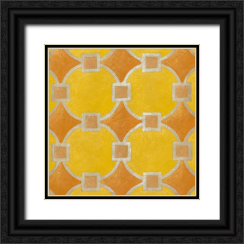 Brilliant Symmetry II Black Ornate Wood Framed Art Print with Double Matting by Zarris, Chariklia