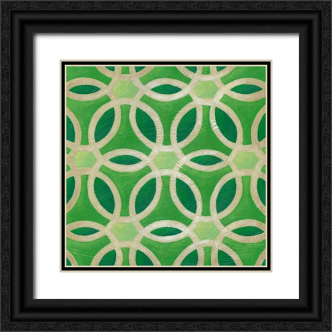 Brilliant Symmetry III Black Ornate Wood Framed Art Print with Double Matting by Zarris, Chariklia