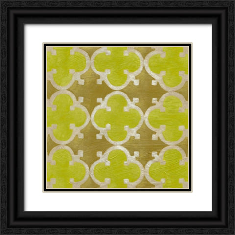 Brilliant Symmetry VII Black Ornate Wood Framed Art Print with Double Matting by Zarris, Chariklia