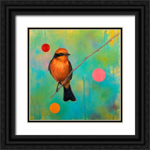 Mysteries of the Universe IV Black Ornate Wood Framed Art Print with Double Matting by Evans, Bridget G.