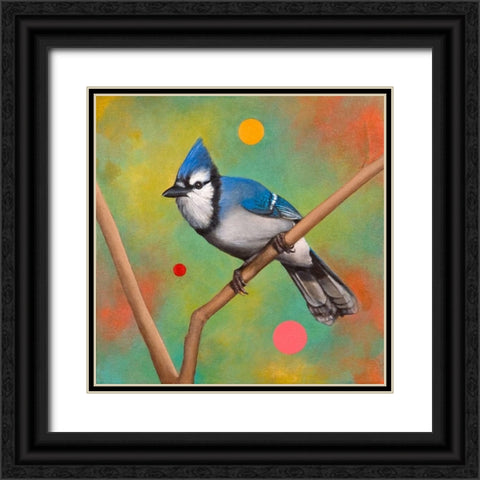 Mysteries of the Universe VI Black Ornate Wood Framed Art Print with Double Matting by Evans, Bridget G.