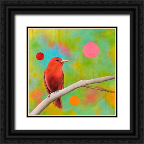 Mysteries of the Universe VII Black Ornate Wood Framed Art Print with Double Matting by Evans, Bridget G.