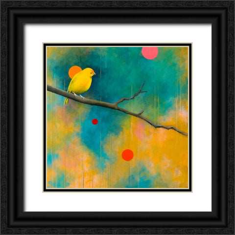 Mysteries of the Universe IX Black Ornate Wood Framed Art Print with Double Matting by Evans, Bridget G.