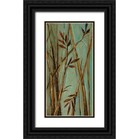 Sleepless Love Black Ornate Wood Framed Art Print with Double Matting by Long, Christina