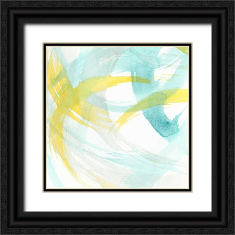Luminosity IV Black Ornate Wood Framed Art Print with Double Matting by Holland, Julie