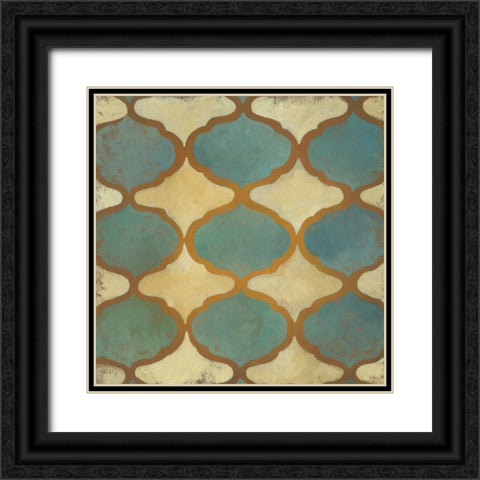 Rustic Symmetry I Black Ornate Wood Framed Art Print with Double Matting by Zarris, Chariklia