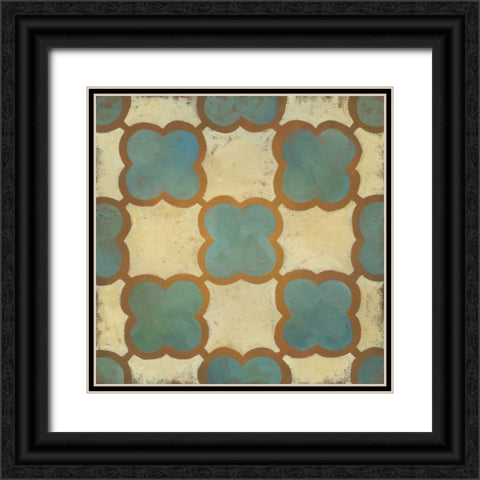 Rustic Symmetry IV Black Ornate Wood Framed Art Print with Double Matting by Zarris, Chariklia