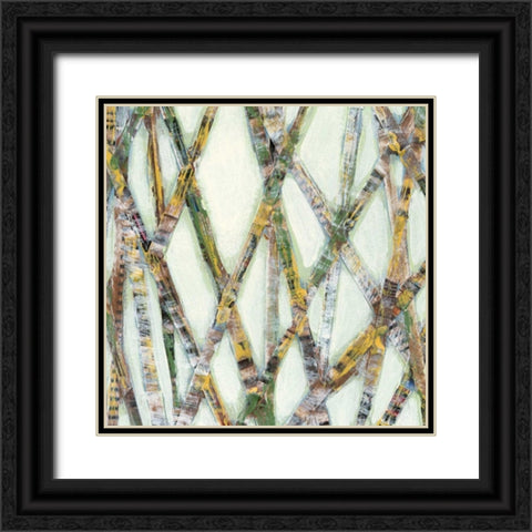 Lemongrass II Black Ornate Wood Framed Art Print with Double Matting by Fagalde, Jarman