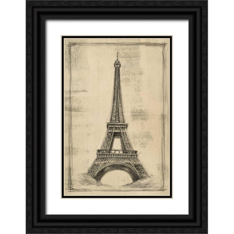 European Icons I Black Ornate Wood Framed Art Print with Double Matting by Harper, Ethan