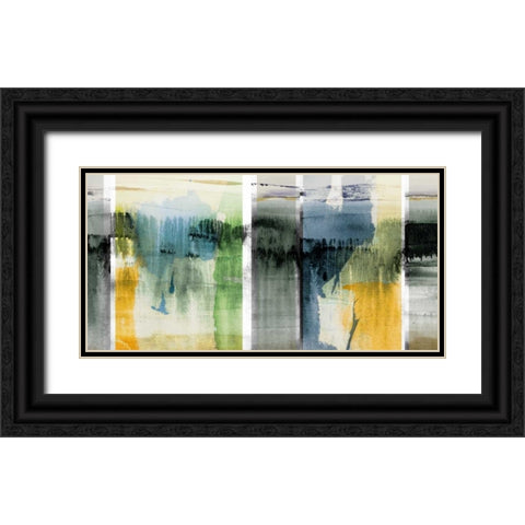 Forest Horizon I Black Ornate Wood Framed Art Print with Double Matting by Jasper, Sisa