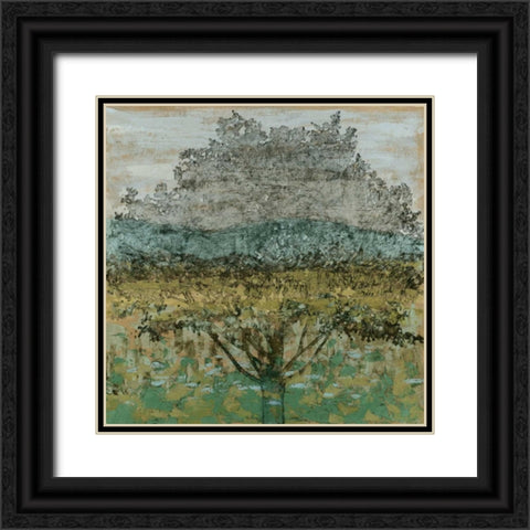 Arbor Shadow I Black Ornate Wood Framed Art Print with Double Matting by Meagher, Megan