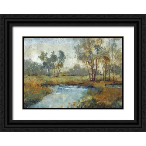 Ethereal Light II Black Ornate Wood Framed Art Print with Double Matting by OToole, Tim