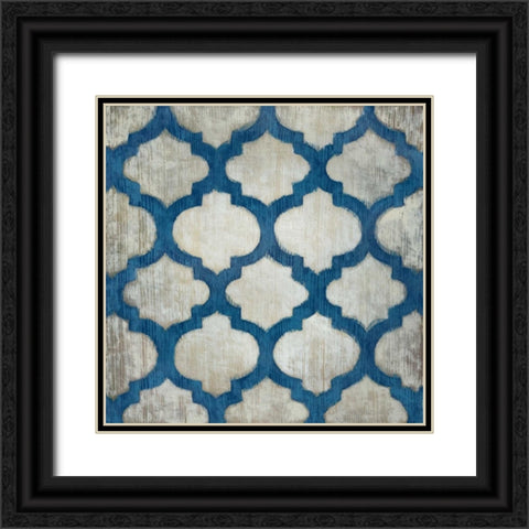 Spectrum Symmetry II Black Ornate Wood Framed Art Print with Double Matting by Zarris, Chariklia