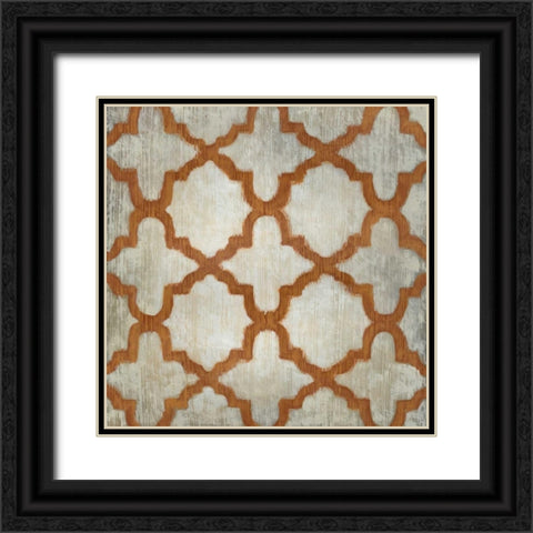 Spectrum Symmetry V Black Ornate Wood Framed Art Print with Double Matting by Zarris, Chariklia