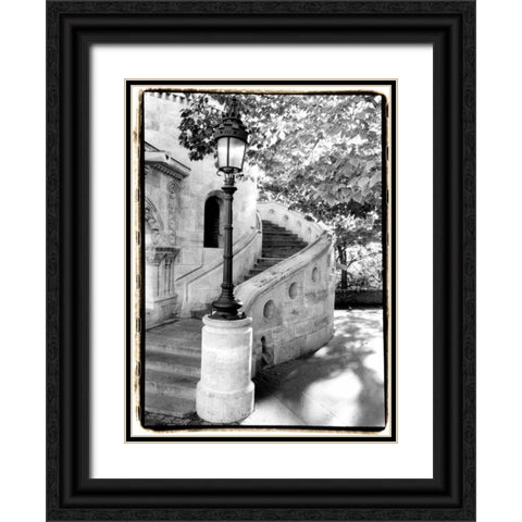 Royal Palace from the Chain Bridge Black Ornate Wood Framed Art Print with Double Matting by DeNardo, Laura