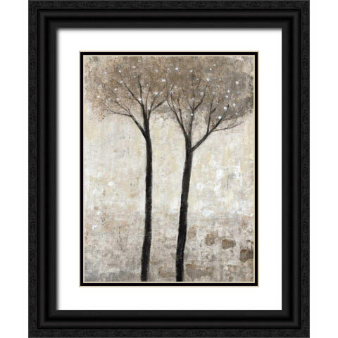 Bloom II Black Ornate Wood Framed Art Print with Double Matting by OToole, Tim