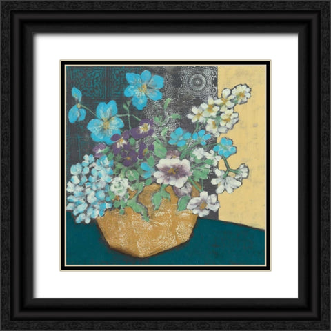 Bountiful Spring I Black Ornate Wood Framed Art Print with Double Matting by Goldberger, Jennifer